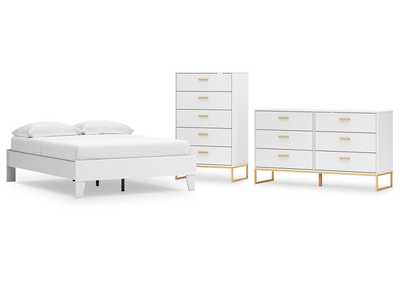 Socalle Full Platform Bed with Dresser and Chest,Signature Design By Ashley