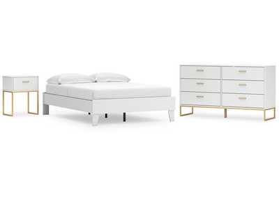 Socalle Full Platform Bed with Dresser and Nightstand,Signature Design By Ashley