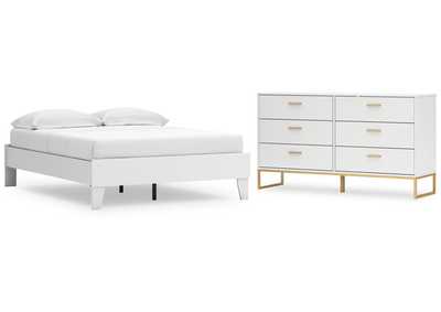 Socalle Full Platform Bed with Dresser,Signature Design By Ashley