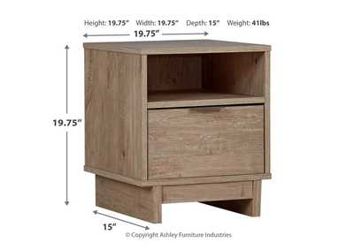 Oliah Nightstand,Signature Design By Ashley