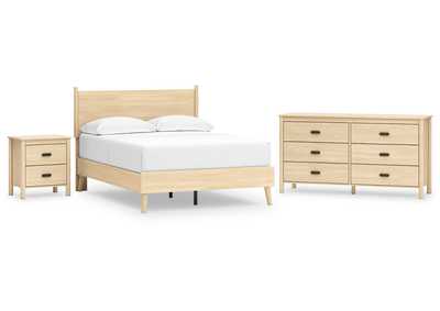 Cabinella Full Platform Panel Bed with Dresser and Nightstand,Signature Design By Ashley