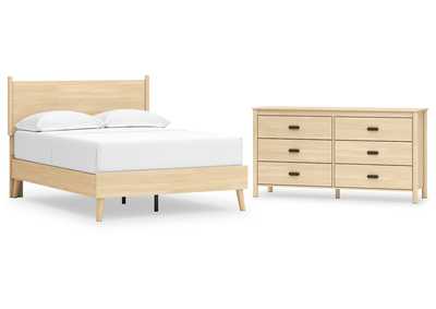 Cabinella Full Platform Panel Bed with Dresser,Signature Design By Ashley