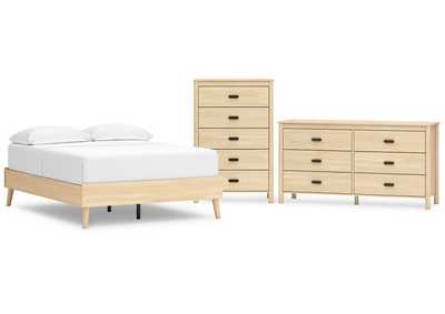 Cabinella Full Platform Bed with Dresser and Chest,Signature Design By Ashley