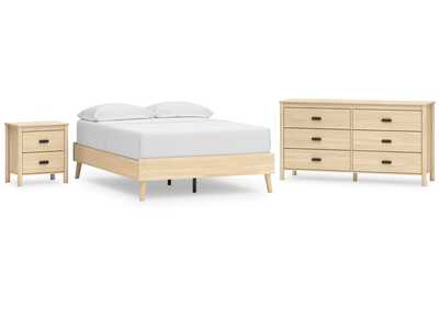 Cabinella Full Platform Bed with Dresser and Nightstand,Signature Design By Ashley