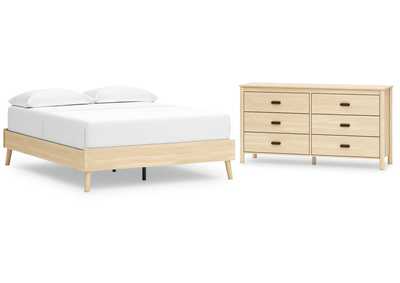 Cabinella Queen Platform Bed with Dresser,Signature Design By Ashley