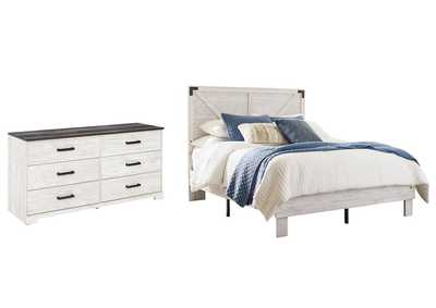 Shawburn Full Platform Bed with Dresser,Signature Design By Ashley