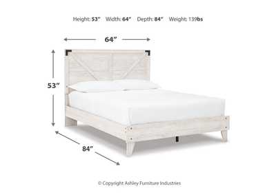 Shawburn Queen Platform Bed with Dresser,Signature Design By Ashley