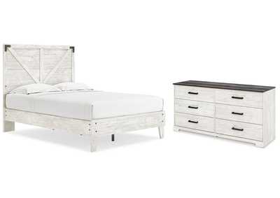 Shawburn Full Platform Bed with Dresser,Signature Design By Ashley