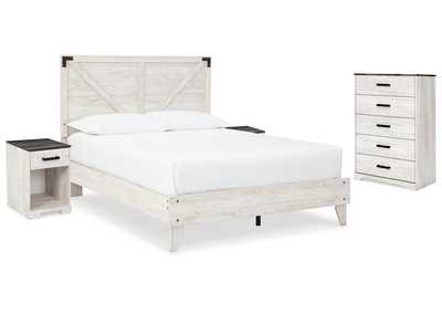 Shawburn Queen Platform Bed with Dresser and Chest,Signature Design By Ashley