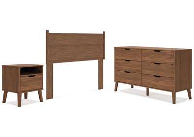 Fordmont Full Panel Headboard with Dresser and Nightstand,Signature Design By Ashley