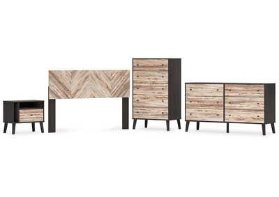 Piperton Queen Panel Headboard with Dresser, Chest and Nightstand,Signature Design By Ashley