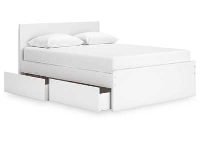 Onita Queen Panel Platform Bed with 1 Side Storage,Signature Design By Ashley