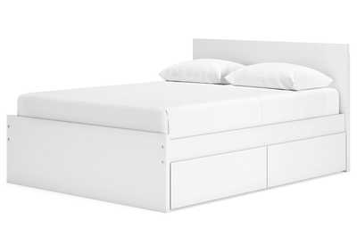 Onita Queen Panel Platform Bed with 2 Side Storage,Signature Design By Ashley