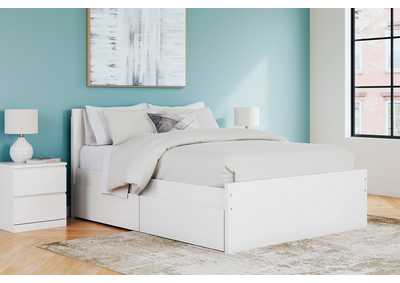 Onita Queen Panel Platform Bed with 2 Side Storage,Signature Design By Ashley