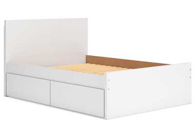 Onita Full Panel Platform Bed with 1 Side Storage,Signature Design By Ashley