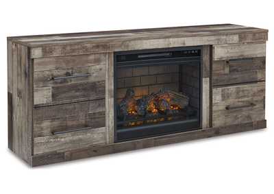 Image for Derekson 60" TV Stand with Electric Fireplace