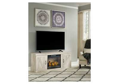 Bellaby TV Stand with Electric Fireplace,Signature Design By Ashley
