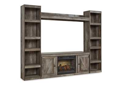 Wynnlow 4-Piece Entertainment Center with Electric Fireplace,Signature Design By Ashley