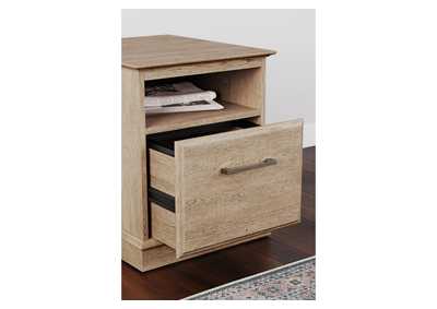 Elmferd Home Office Desk and Storage,Signature Design By Ashley