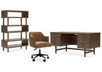 Image for Austanny Home Office Desk with Chair and Storage