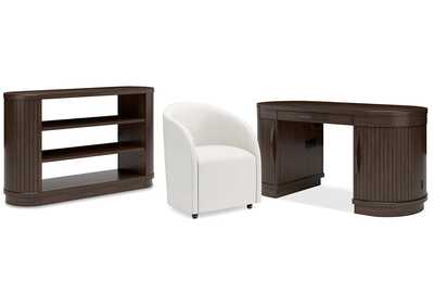 Image for Korestone Home Office Desk with Chair and Storage