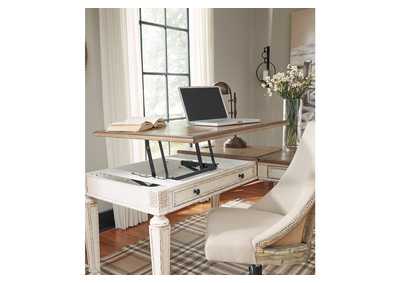 Realyn 2-Piece Home Office Lift Top Desk,Signature Design By Ashley