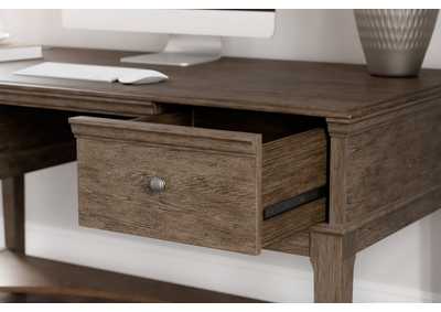 Janismore Home Office Storage Leg Desk,Signature Design By Ashley