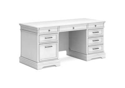 Kanwyn Home Office Desk - Right Facing Pedestal,Signature Design By Ashley