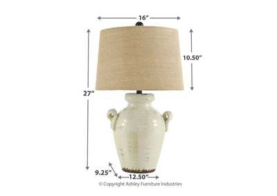 Emelda Table Lamp,Signature Design By Ashley