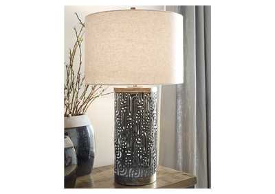 Image for Dayo Gray Table Lamp