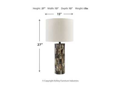 Ellford 2-Piece Table Lamp Set,Signature Design By Ashley