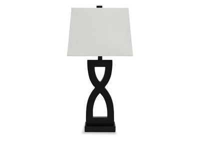 Image for Amasai Black Table Lamp