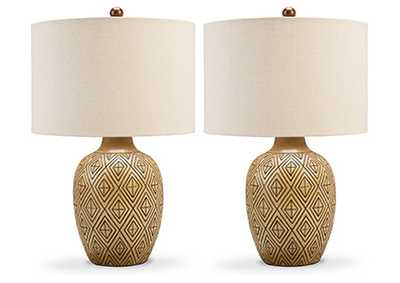 Jairgan Table Lamp (Set of 2),Signature Design By Ashley