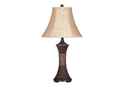 Mariana Bronze Finish Table Lamp,Signature Design By Ashley