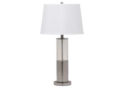 Norma Silver Finish Table Lamp