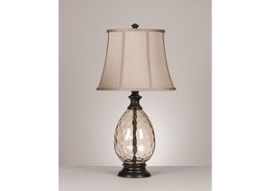 Image for Bronze Olivia Glass Table Lamp (Set of 2)