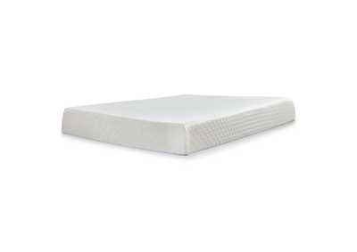 10 Inch Chime Memory Foam Mattress with Foundation,Sierra Sleep by Ashley