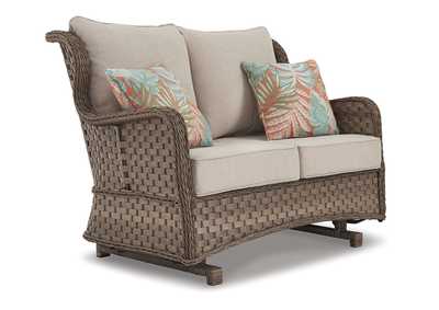 Image for Clear Ridge Glider Loveseat with Cushion