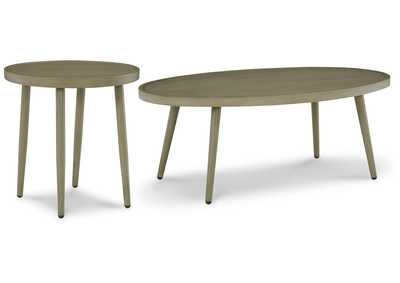 Image for Swiss Valley Outdoor Coffee Table with End Table