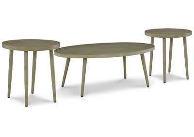 Image for Swiss Valley Outdoor Coffee Table with 2 End Tables