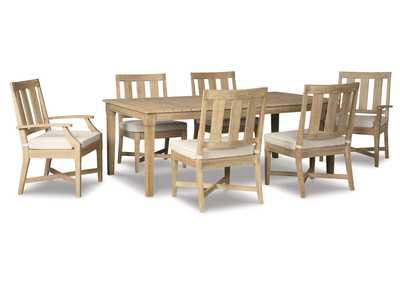 Image for Clare View Outdoor Dining Table and 6 Chairs