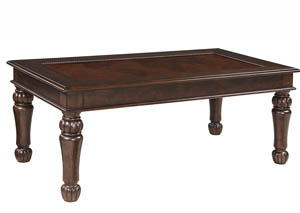 Image for Millburg Brown Rectangular Cocktail Table