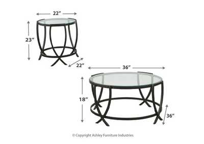 Tarrin Table (Set of 3),Signature Design By Ashley