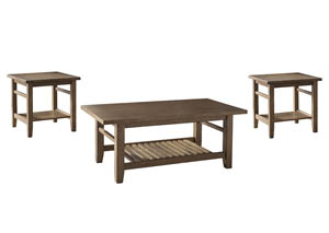 Image for Zantori Light Brown Occasional Table Set