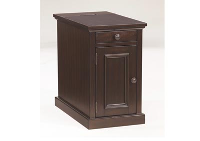 Image for Sable Stain Finish Power Chairside End Table