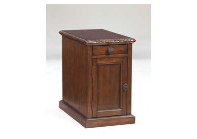 Image for Dark Brown Power Chairside End Table