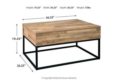 Gerdanet Lift-Top Coffee Table,Signature Design By Ashley