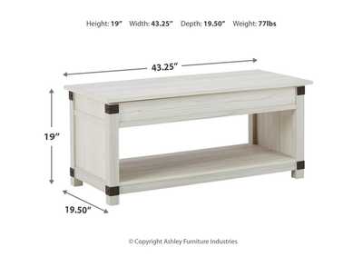 Bayflynn Lift-Top Coffee Table,Signature Design By Ashley