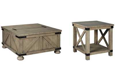 Image for Aldwin Coffee Table with 1 End Table