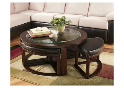 Image for Marion Cocktail Table w /4 Stools